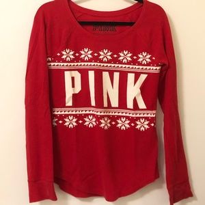 Victoria's Secret PINK Long Sleeve Pyjama Top